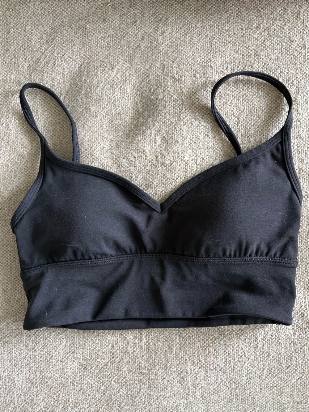 lululemon athletica Black Strappy Sports Bra